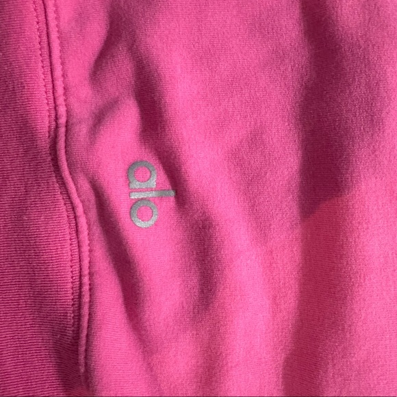 Cropped double take hoodie alo paradise pink size small - Picture 4 of 7